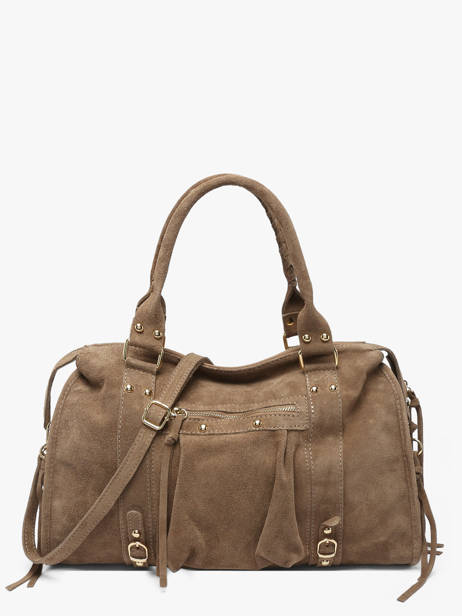 Sac Porté épaule A4 Velvet Milano Marron velvet VE24095O
