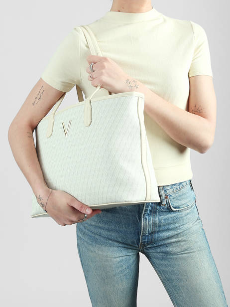 Sac Porté épaule Queen Re Valentino Blanc queen re VBS9OX01 vue secondaire 1