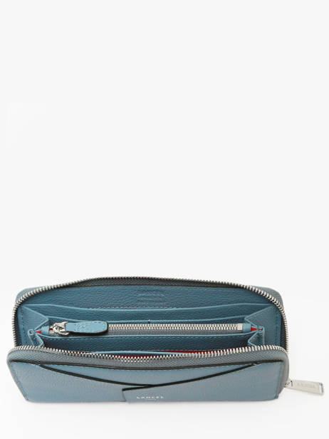 Portefeuille Enveloppe Cuir Lancel Bleu enveloppe A13711 vue secondaire 1