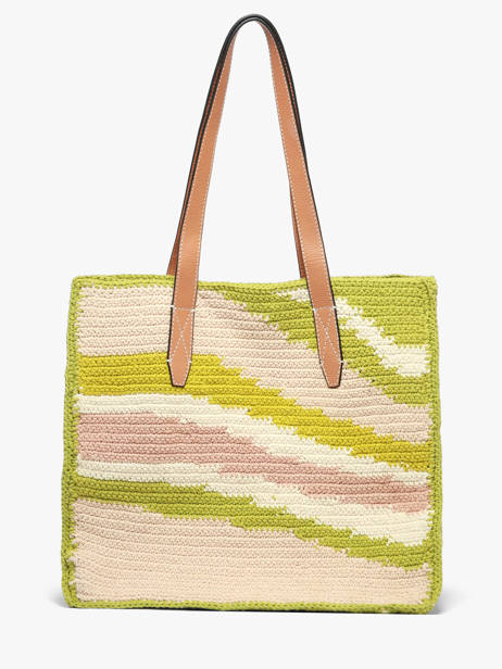 Sac Cabas Lancel Plage Crochet Lancel Vert summer capsule A14005 vue secondaire 5