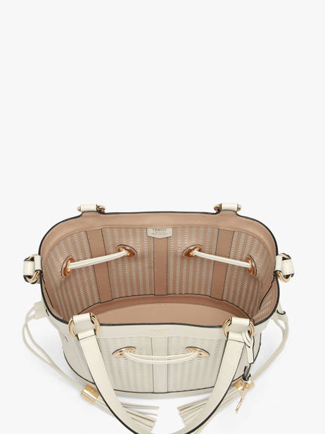 Sac Seau M Premier Flirt Cuir Ajouré Lancel Blanc premier flirt A14010 vue secondaire 4