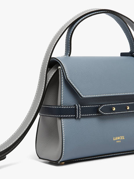 Sac Bandoulière Faubourg Cuir Lancel Bleu faubourg A13949 vue secondaire 3