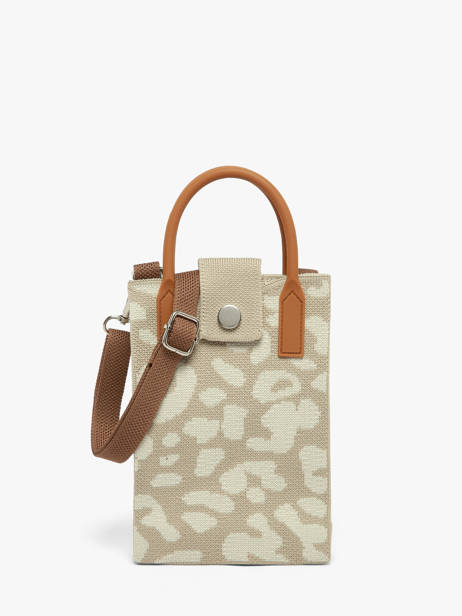 Sac Bandoulière Phonebag Polyester Miniprix Beige phonebag P202