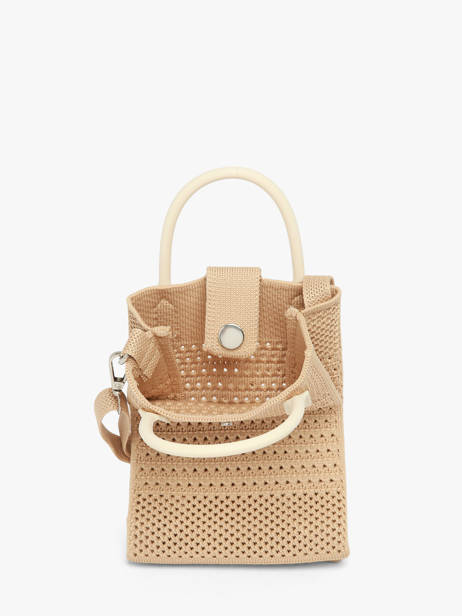Sac Bandoulière Phonebag Polyester Miniprix Marron phonebag P201 vue secondaire 1