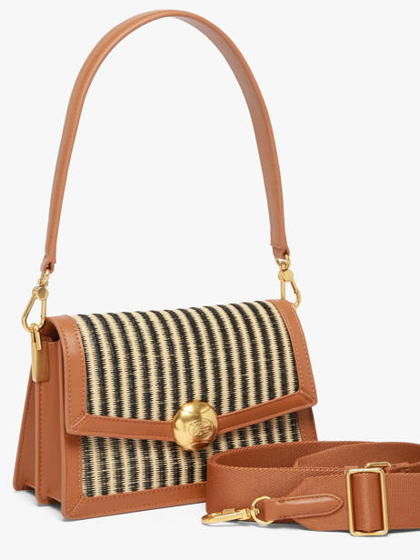 Sac Bandoulière Summer Lacoste Marron summer NF5245PB vue secondaire 2