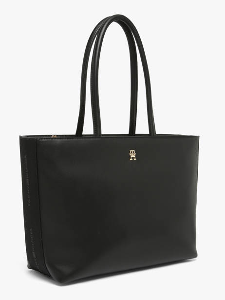 Sac Porté épaule Th Logotape Tommy hilfiger Noir th logotape AW18742 vue secondaire 2
