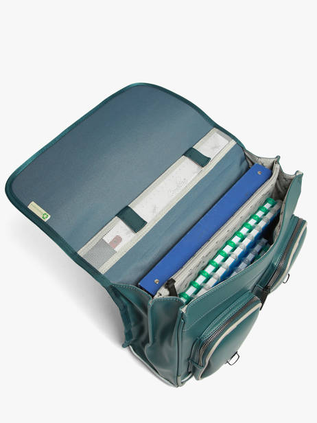 Cartable Vintage North Cameleon Bleu vintage north CA38 vue secondaire 2