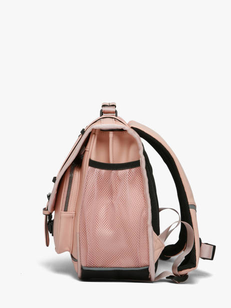 Cartable 2 Compartiments Cameleon Rose vintage north CA38 vue secondaire 3
