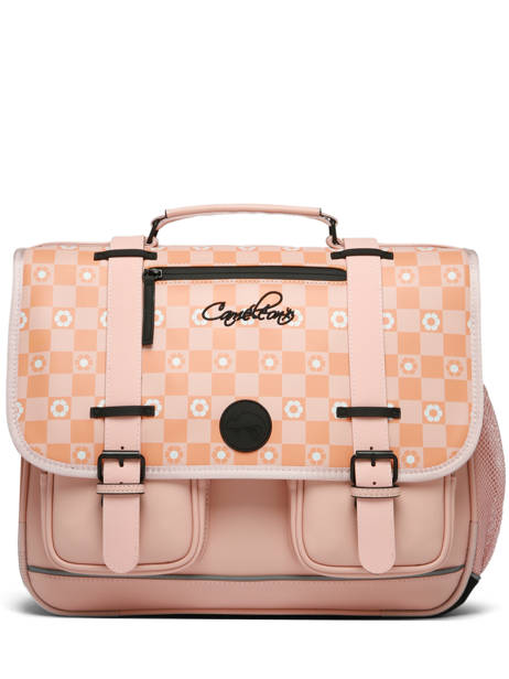 Cartable 3 Compartiments Cameleon Rose vintage north CA41 vue secondaire 7