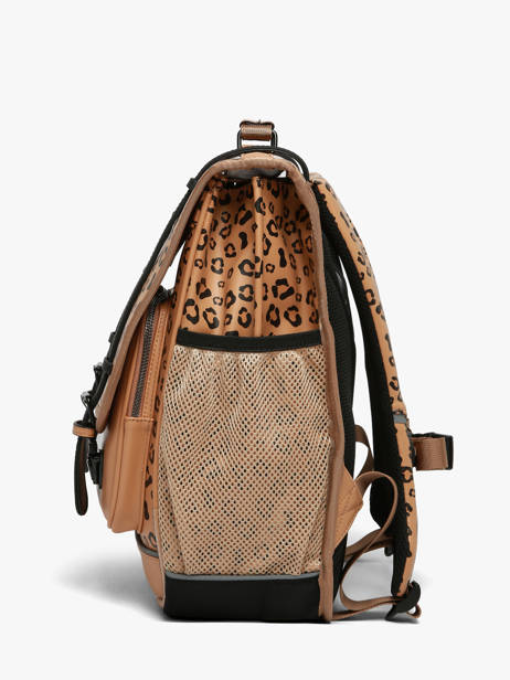 Sac à Dos Vintage North 2 Compartiments Cameleon Marron vintage north SD39 vue secondaire 1