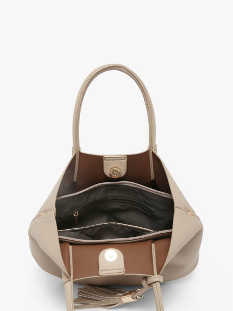 Sac Porté Main Grained Miniprix Beige grained F9947 vue secondaire 1