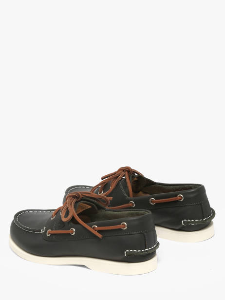 Chaussures Bateau En Cuir Timberland Vert women 2Q9XEP81 vue secondaire 2