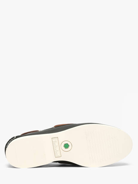Chaussures Bateau En Cuir Timberland Vert women 2Q9XEP81 vue secondaire 4