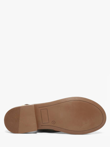 Sandales En Cuir We do Vert women 45126A52 vue secondaire 4