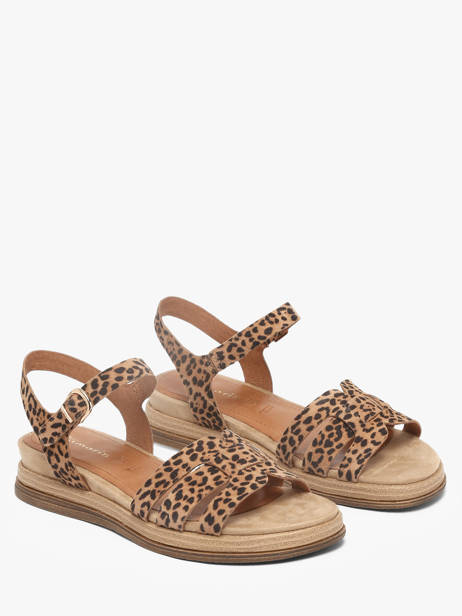 Sandales En Cuir Tamaris Beige women 46 vue secondaire 1