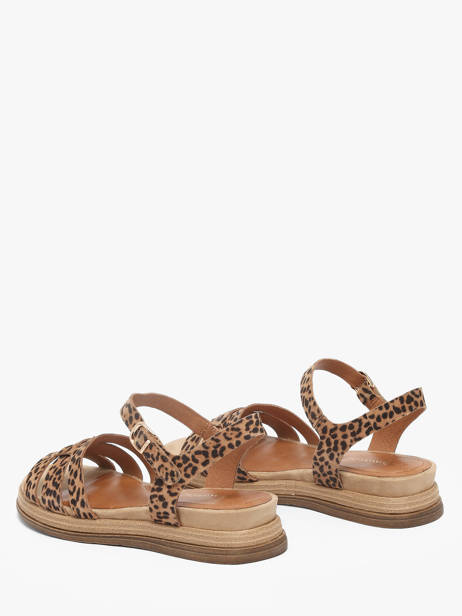 Sandales En Cuir Tamaris Beige women 46 vue secondaire 2