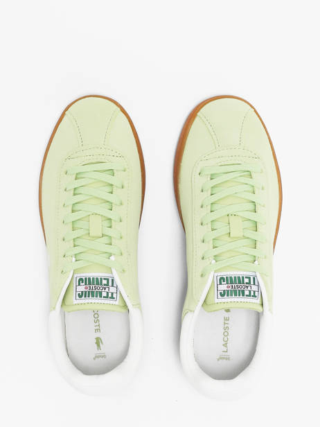 Sneakers En Cuir Lacoste Vert women 1SFA0080 vue secondaire 3