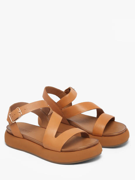 Sandales En Cuir Inuovo Orange women 96001CCN vue secondaire 1