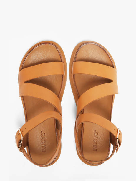 Sandales En Cuir Inuovo Orange women 96001CCN vue secondaire 3