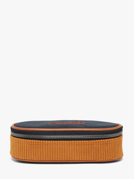 Trousse 1 Compartiment Cameleon Bleu vintage urban PLUM