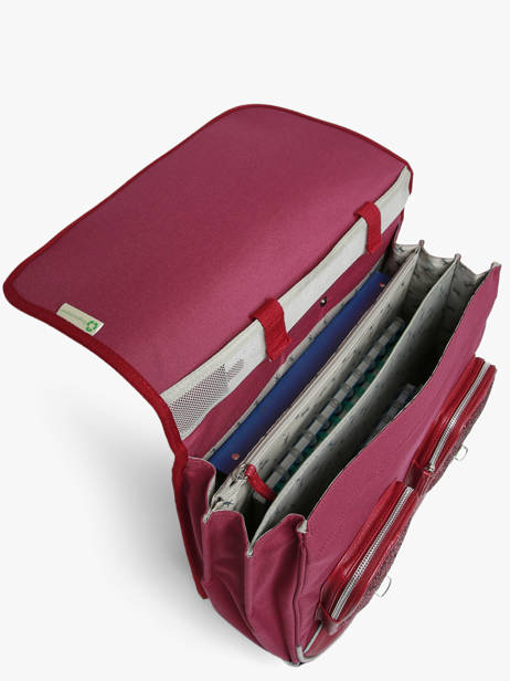 Cartable à Roulettes 3 Compartiments Vintage Fantasy Cameleon Violet vintage fantasy CR41 vue secondaire 2