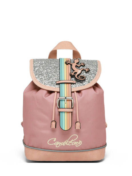 Sac à Dos 1 Compartiment Vintage Fantasy Cameleon Rose vintage fantasy SD25 vue secondaire 4