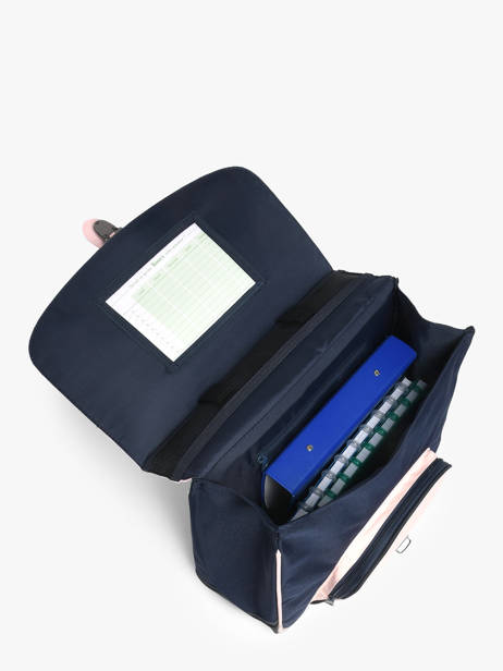 Cartable 1 Compartiment Tann's Bleu les fantaisies f 35253 vue secondaire 3