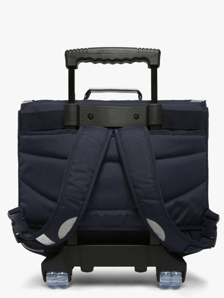Cartable à Roulettes 2 Compartiments Tann's Bleu les fantaisies f 43268 vue secondaire 4