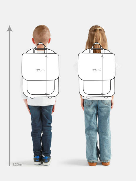 Sac à Dos 2 Compartiments Tann's Vert les fantaisies f 74191 vue secondaire 1