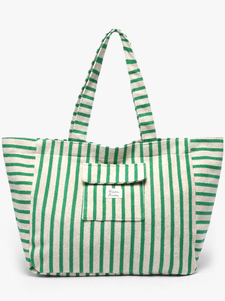 Sac Porté épaule Beach Coton Marco Bleu beach S1285