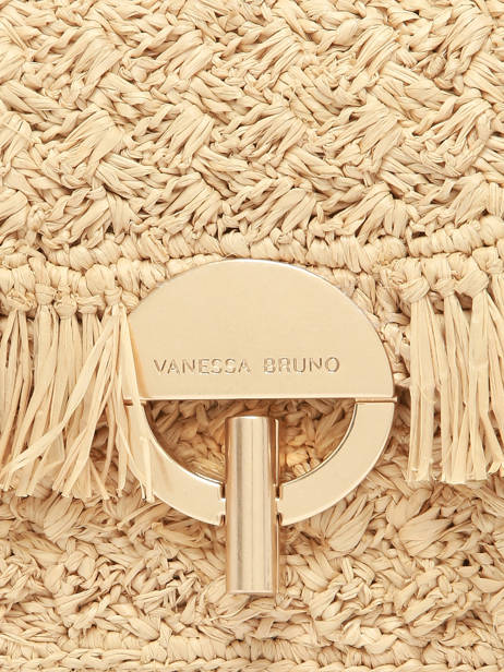 Sac Bandoulière Moon Raphia Raphia Vanessa bruno Beige moon raphia 73V40326 vue secondaire 2