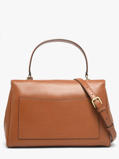 Sac Porté Main Farrah Cuir Lauren ralph lauren Marron farrah 31P11738 vue secondaire 4