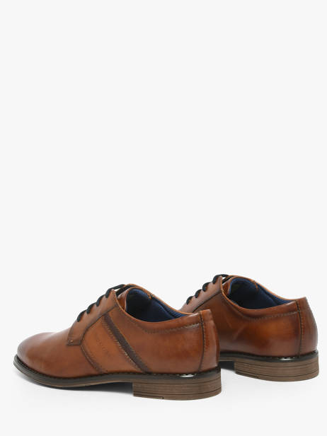Chaussures De Ville En Cuir Bugatti Marron men 312AO507 vue secondaire 2