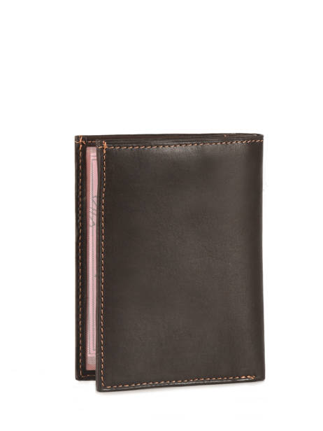 Portefeuille Rio Cuir Wylson Marron rio W8190-11 vue secondaire 2