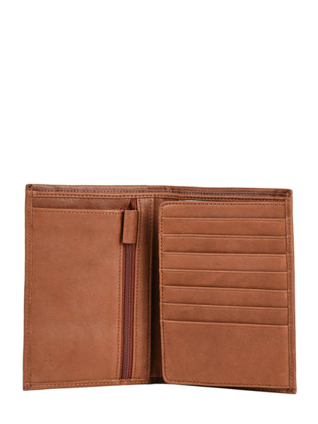 Portefeuille Arthur Cuir Arthur & aston Marron johany 805 vue secondaire 1