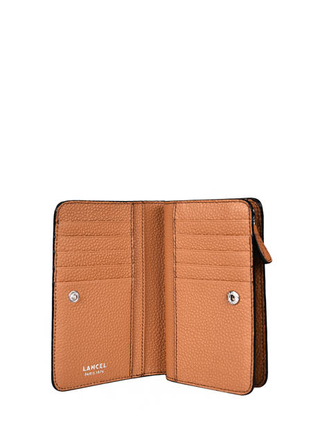 Portefeuille Rectangulaire Zippé Ninon Cuir Lancel Marron ninon A11123 vue secondaire 1