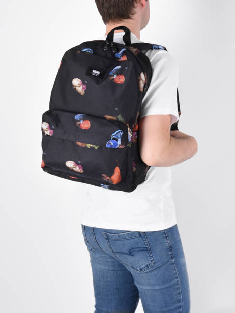 Sac à Dos Vans Noir backpack VN0A5KHQ vue secondaire 3