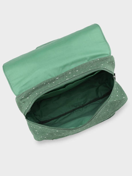 Cartable 1 Compartiment Trixie Vert animals 91 vue secondaire 3