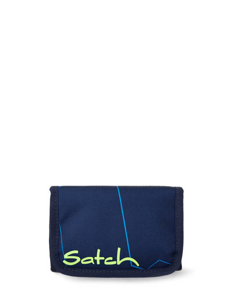 Portefeuille Satch Bleu wallet WAL1