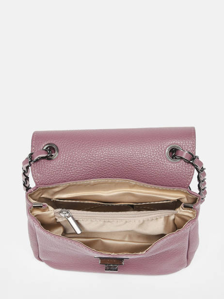 Sac Bandouliere Caviar Cuir Milano Violet caviar CA21122 vue secondaire 3