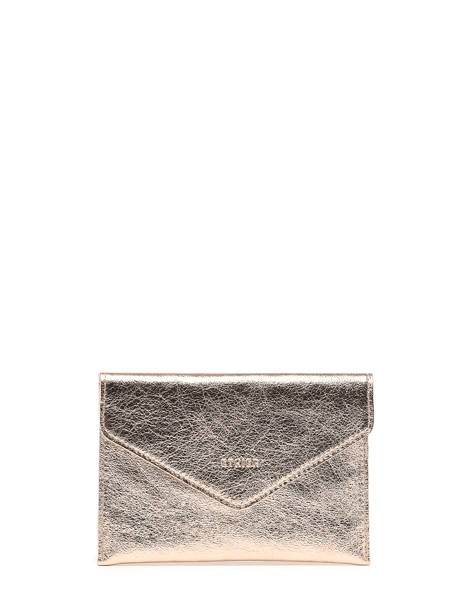 Porte-papiers Etincelle Irisée Cuir Etrier Or etincelle irisee EETI054