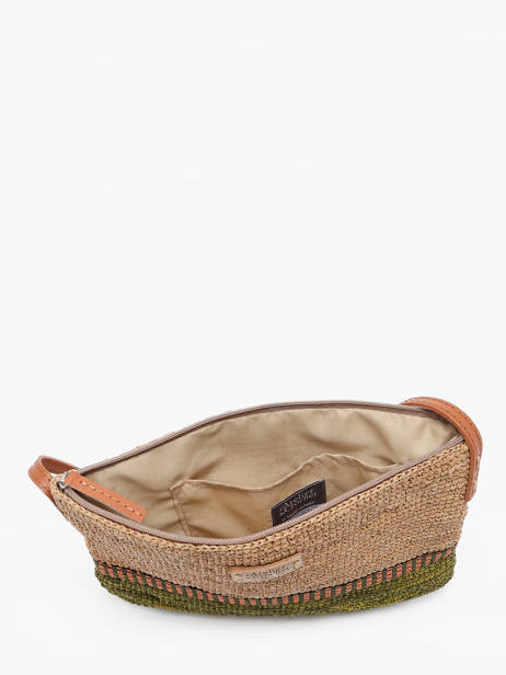 Sac Bandoulière L'atelier Du Crochet Le voyage en panier Beige l'atelier du crochet AM730 vue secondaire 3