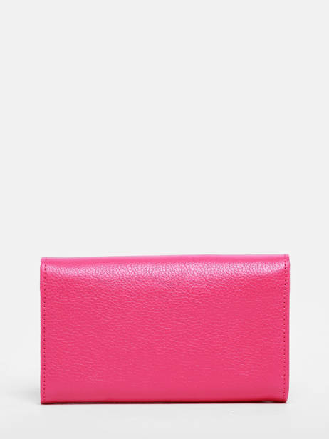 Portefeuille Madras Cuir Etrier Rose madras EMAD701 vue secondaire 2