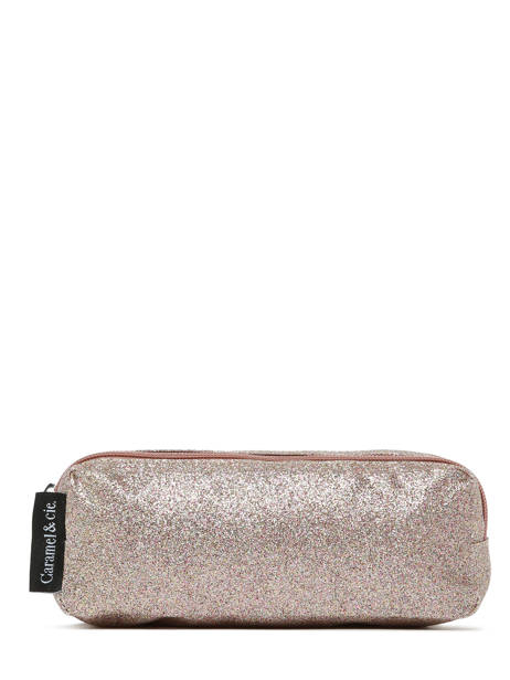Trousse 2 Compartiments Caramel et cie Or boheme FI