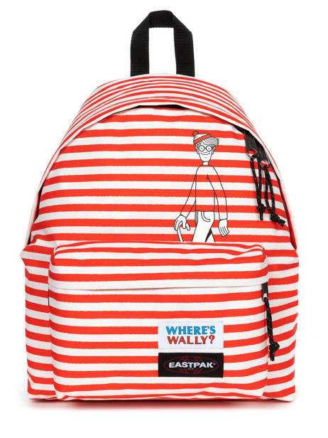 Sac à Dos 1 Compartiment Eastpak Rouge where is wally K620WAL